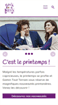 Mobile Screenshot of gamin-tout-terrain.com